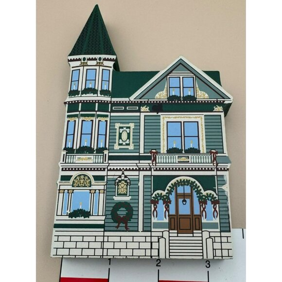 The Cats Meow San Francisco Christmas Spencer House Bed & Breakfast Wood - Picture 7 of 7